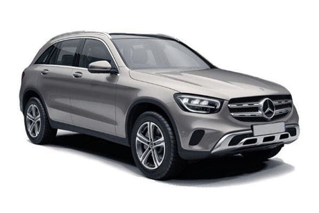 Mercedes GLC X253 Facelift 2019-2023 sound system upgrade with DSP amplifier, speakers, CarPlay and dashcam integration by MC Audio Sydney