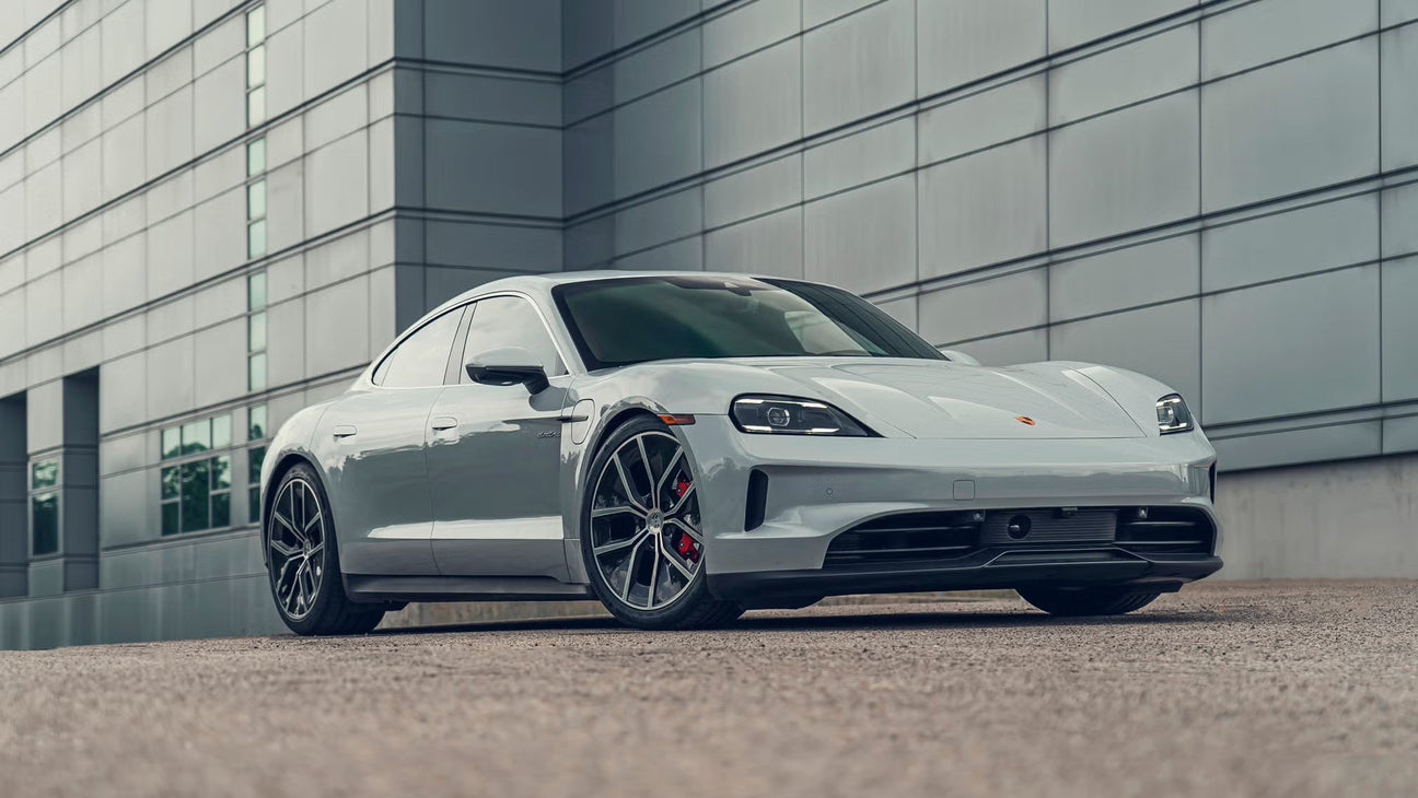 Upgrade your Porsche Taycan with premium sound systems, DSP amplifiers, dashcams, sound deadening and OEM audio upgrades by MC Audio Sydney.