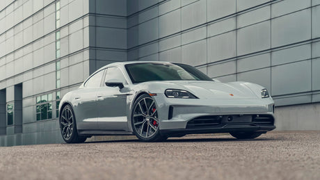 Upgrade your Porsche Taycan with premium sound systems, DSP amplifiers, dashcams, sound deadening and OEM audio upgrades by MC Audio Sydney.