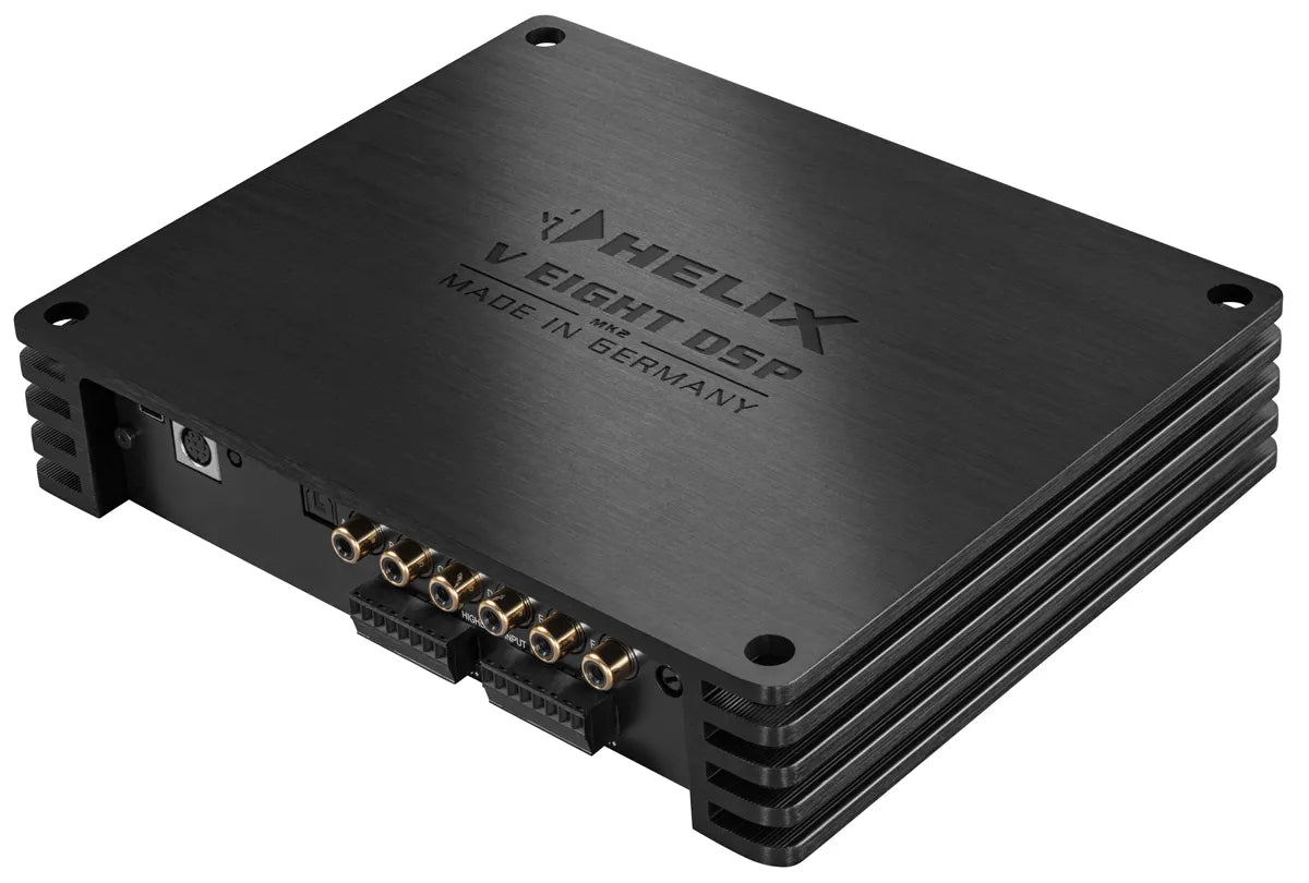 HELIX V EIGHT DSP MK2 8-channel amplifier with 10-channel DSP – high-end car audio processor by MC Audio Sydney