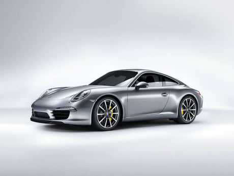 Porsche 911 (991.1) premium sound system upgrade with HELIX DSP amplifier, Apple CarPlay, speakers, subwoofer and dashcam installation by MC Audio Sydney.