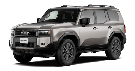 Toyota LandCruiser Prado J250 premium sound system upgrade with HELIX DSP amplifier, Apple CarPlay, premium speakers, custom subwoofer and dashcam installation by MC Audio Sydney.