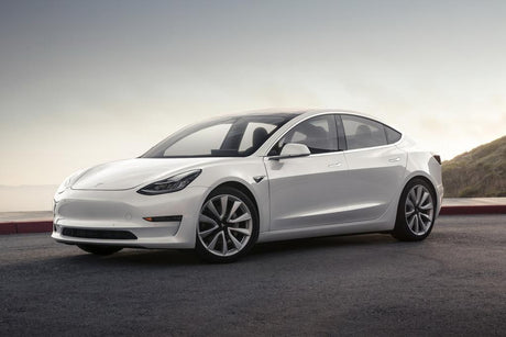 Tesla Model 3 Long Range and Performance sound system upgrade with premium speakers, DSP amplifier and subwoofer by MC Audio Sydney
