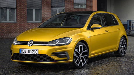 Volkswagen Golf 7 and 7.5 sound system upgrade with DSP amplifier, premium speakers, subwoofer, Apple CarPlay and dashcam solutions by MC Audio Sydney
