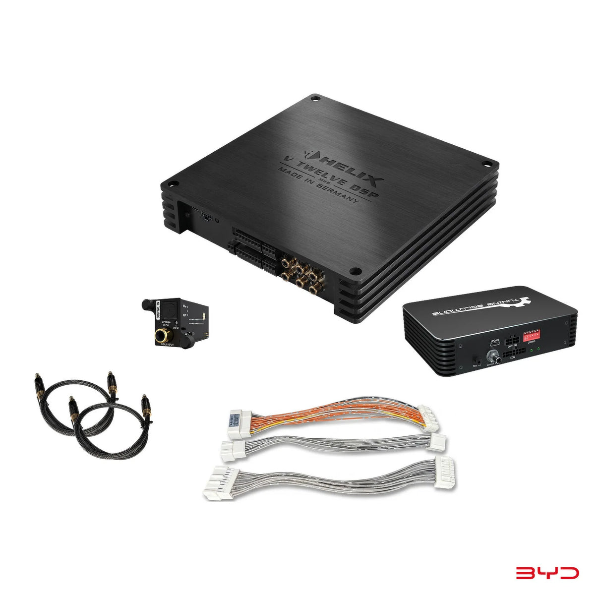 BYD Shark - Amp + Harness package | HELIX V TWELVE DSP MK2