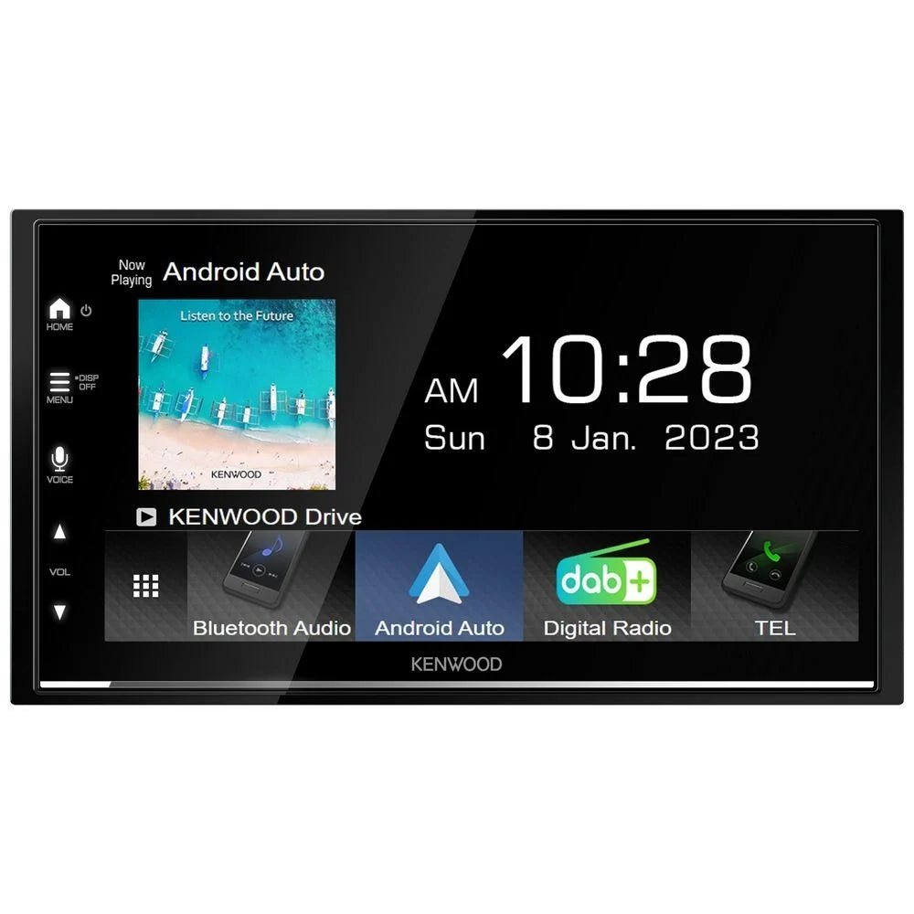 Kenwood DMX7522DABS 7" DAB+ Wireless Android Auto Apple CarPlay iDataLink Ready Head Unit