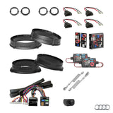 Audi A1 GB AudiSound - Active Speaker & Subwoofer DSP Amlified Package | HELIX Ci3/Ci5