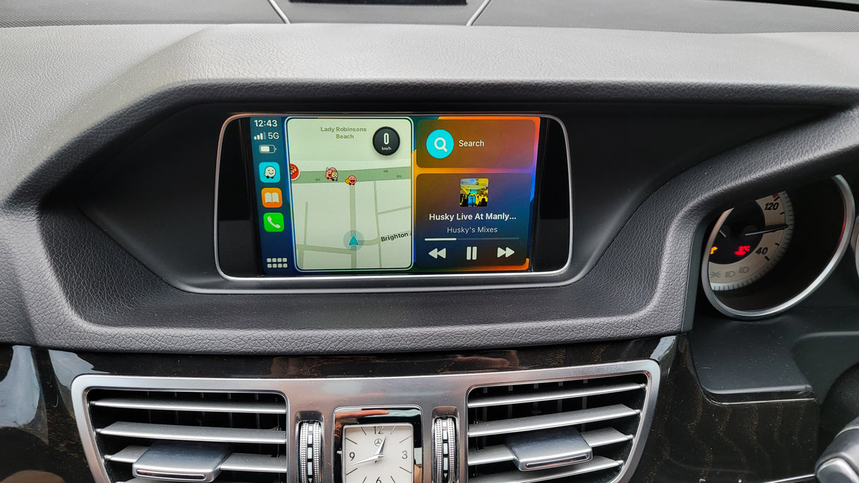 Mercedes-Benz 2011–2015 NTG 4.5/4.7 Wireless Apple CarPlay & Android Auto MMI Integration Kit