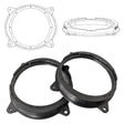 3D-ST FM 200 8-inch 3D printed speaker adapter pair with multi-point mounting profile for HELIX woofers