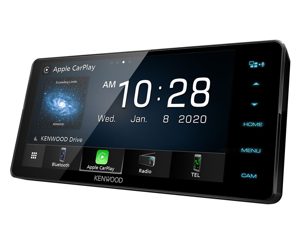 Kenwood DMX820WS 7” capacitive head unit with Apple CarPlay Android Auto and USB mirroring | 200mm design – by MC Audio Sydney