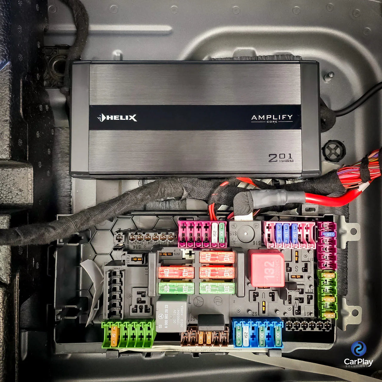 HELIX Ci3 complete speaker and subwoofer upgrade for Mercedes GLC X253 Burmester – MC Audio Sydney