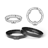 HELIX FlexMount CFMK165 mounting alignment reference points – by MC Audio Sydney