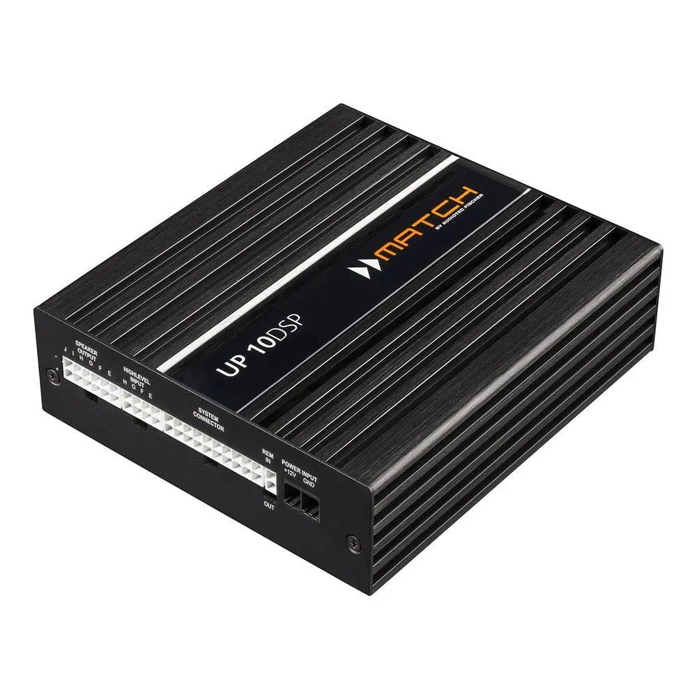 MATCH UP 10DSP ten-channel car audio amplifier with integrated DSP processor – high-end tuning solution by MC Audio Sydney