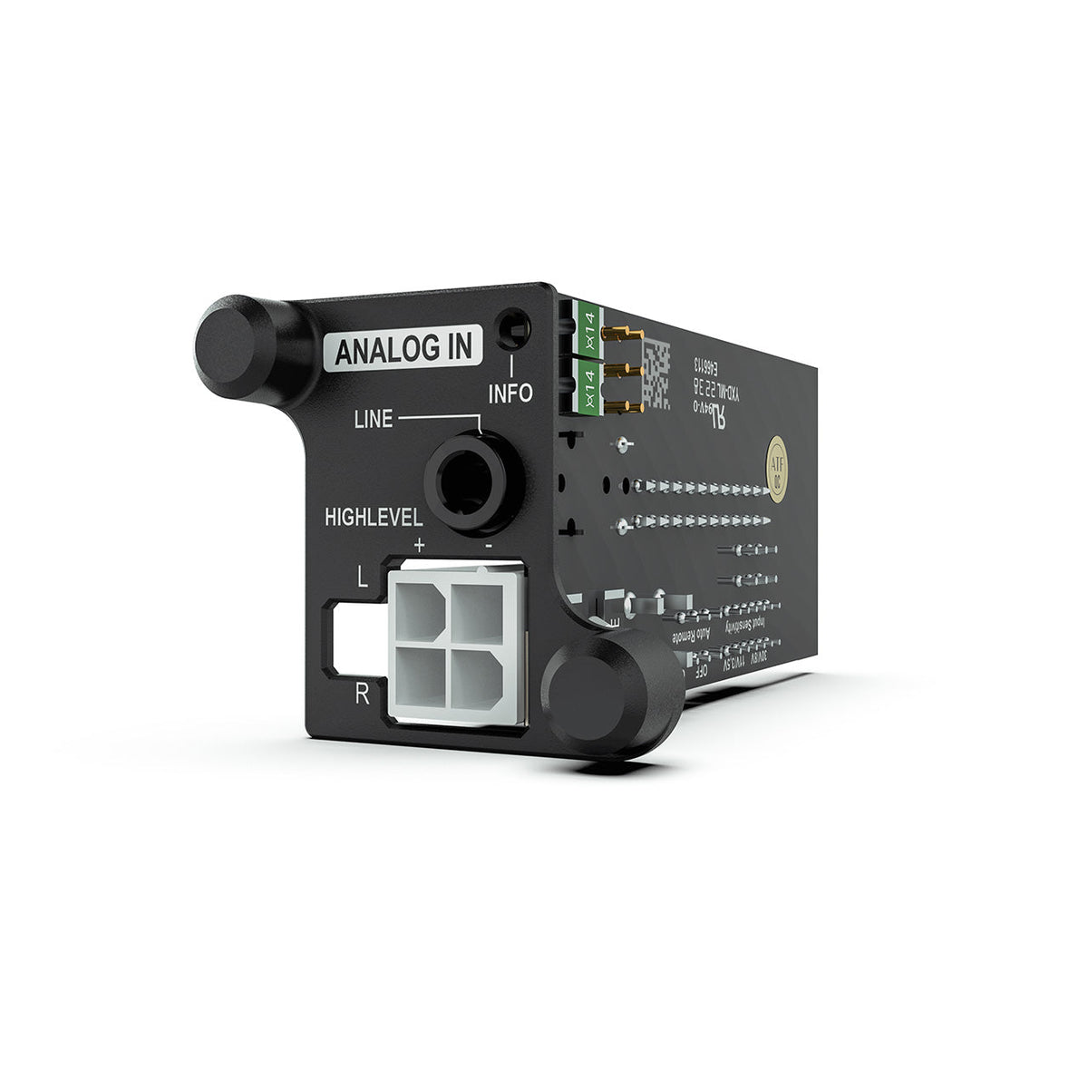 HELIX and MATCH DSP Extension Card 2.0 Analog In module for additional analog input expansion – by MC Audio Sydney