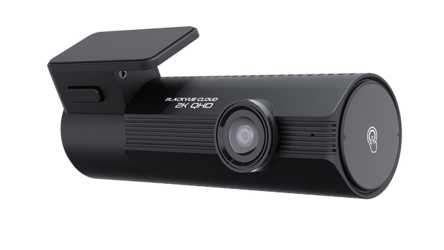BlackVue ELITE8 single channel dash cam delivering QHD recording with integrated GPS and 64GB storage.