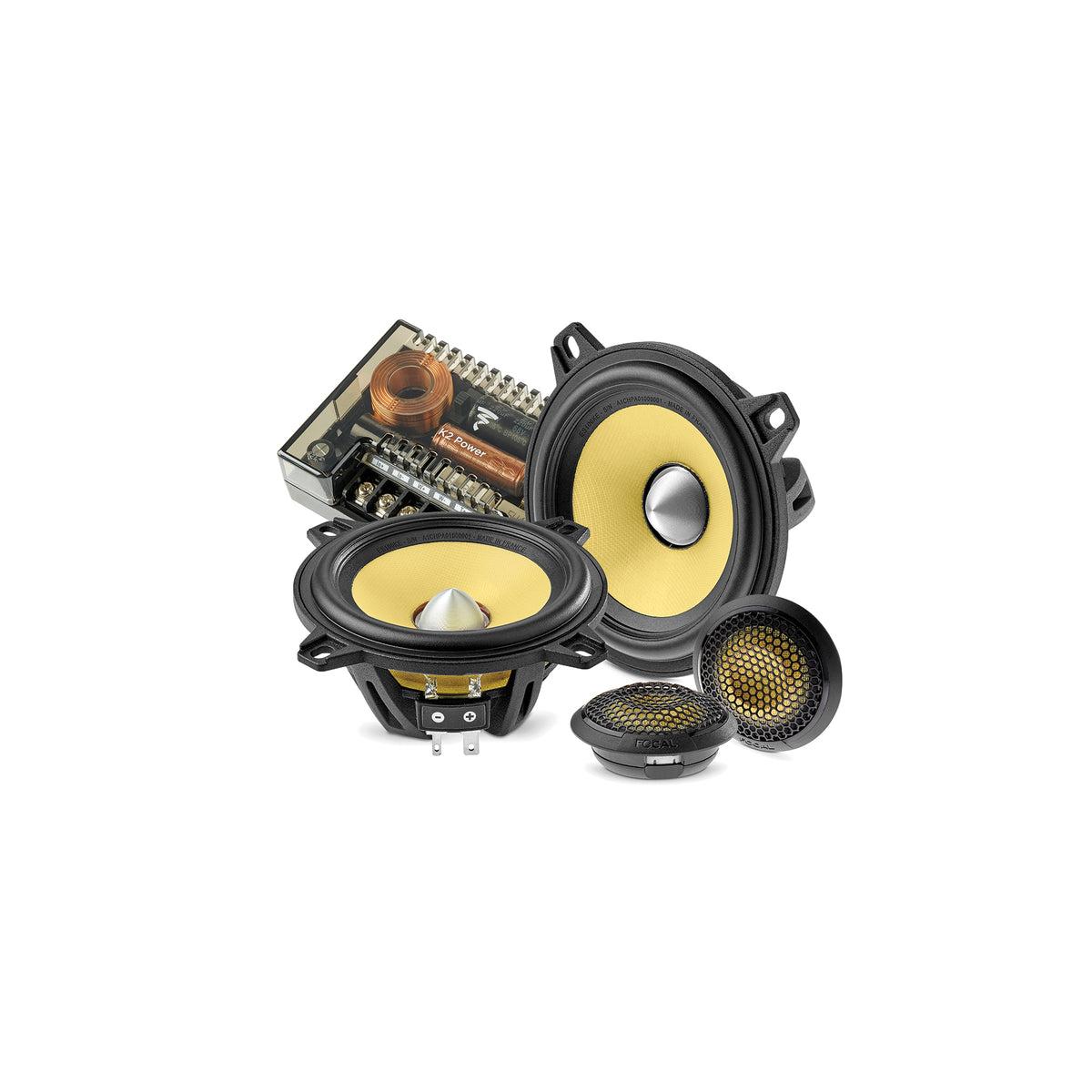 Focal ES 100 KE 4 inch K2 Power 2-way component speaker system 4 ohm – by MC Audio Sydney