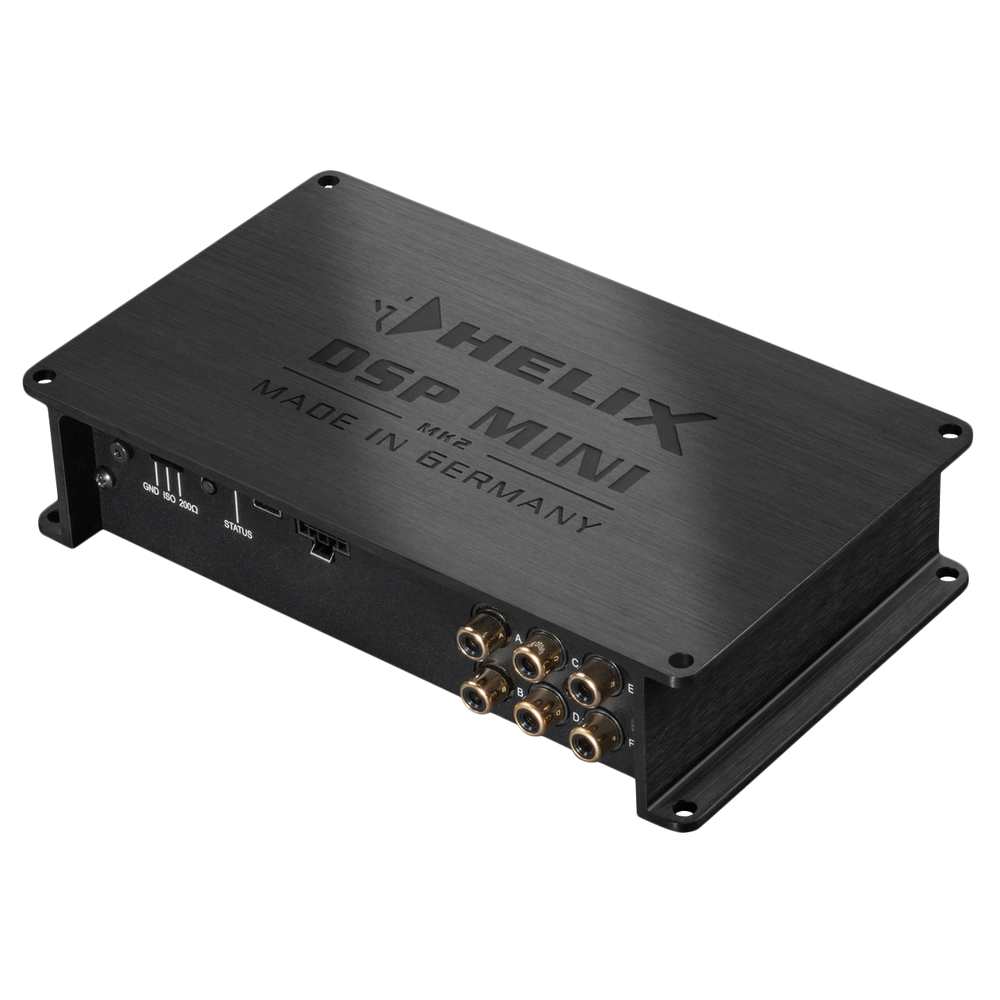HELIX DSP MINI MK2 6 channel 24-bit digital signal processor front view – by MC Audio Sydney