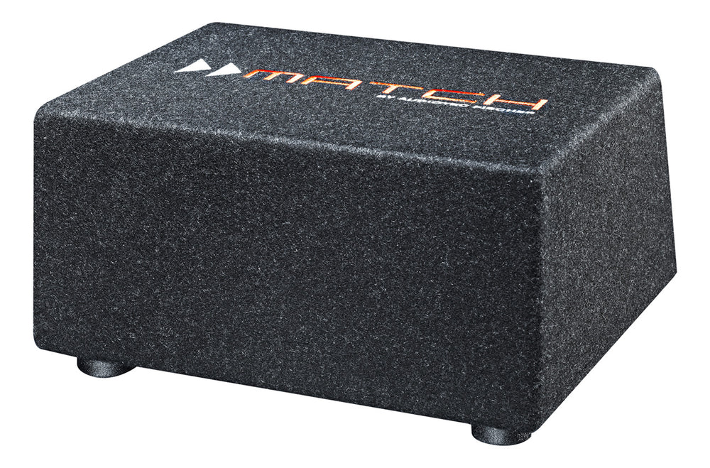 MATCH PP 8E-Q 8” 200W RMS 4×3Ω vented subwoofer enclosure – plug and play bass upgrade by MC Audio Sydney