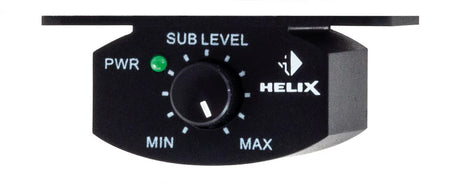 HELIX U 10A 10 inch active slim under seat subwoofer 180W RMS – by MC Audio Sydney