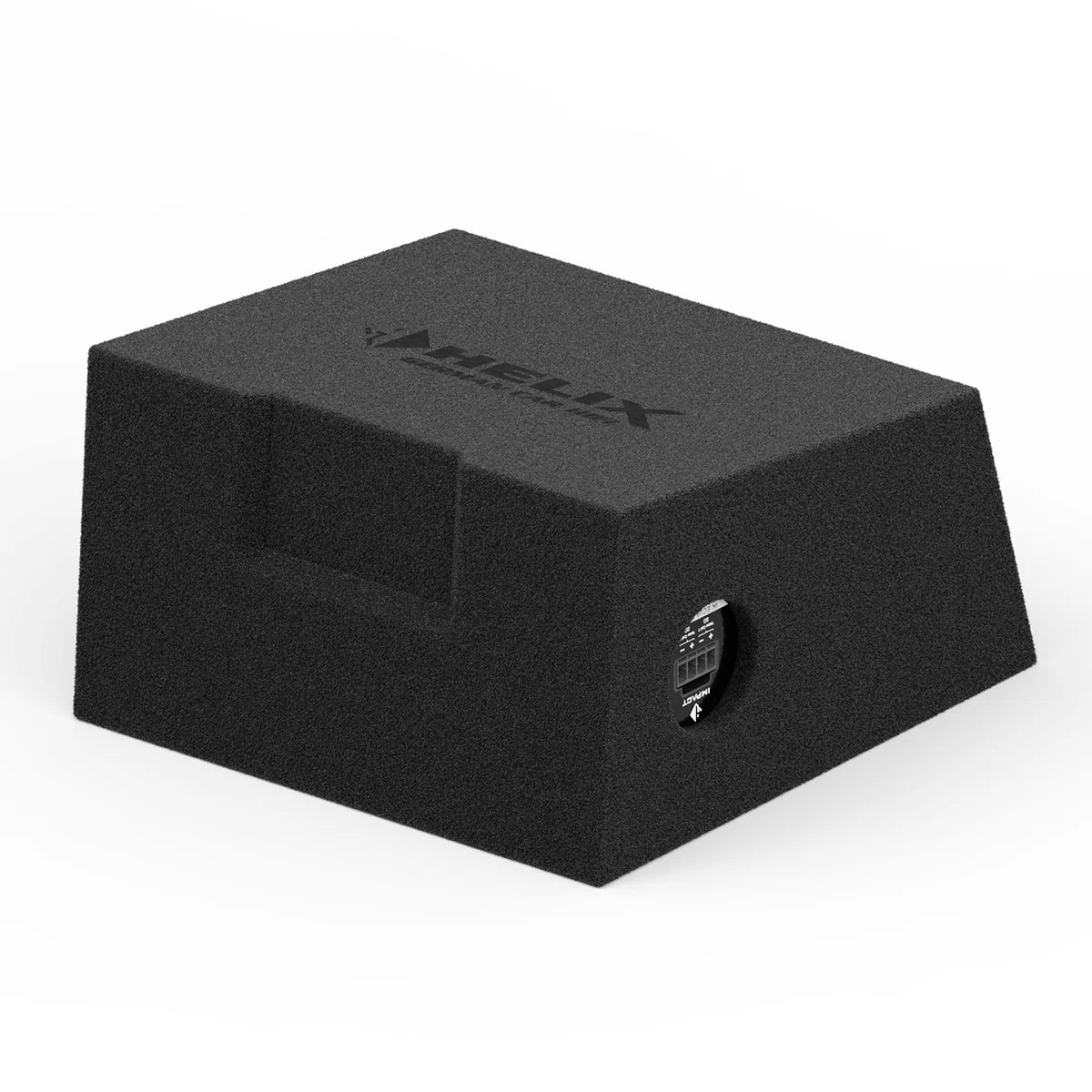 HELIX IK EC10.1-DVC2 10 inch 300W RMS subwoofer enclosure front view – MC Audio Sydney