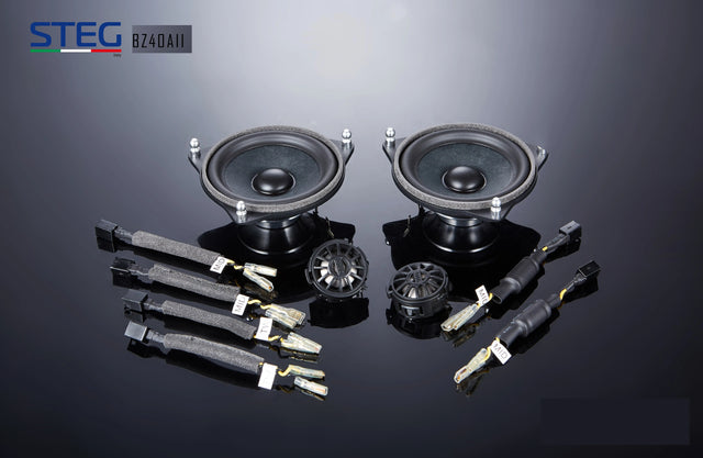 STEG BZ40AII 4” 2-way component speaker set for Mercedes-Benz – installed by MC Audio Sydney