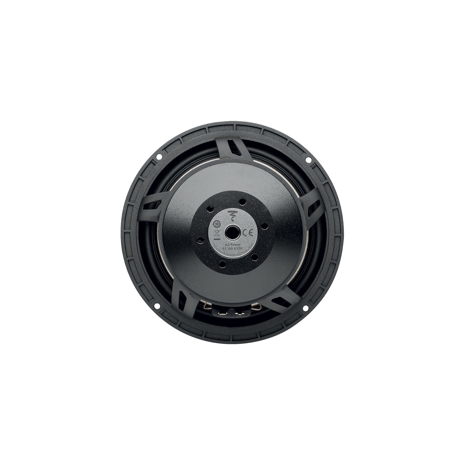 Focal ES 165 KX3E complete 3-way component layout with woofer midrange tweeter and crossover – by MC Audio Sydney
