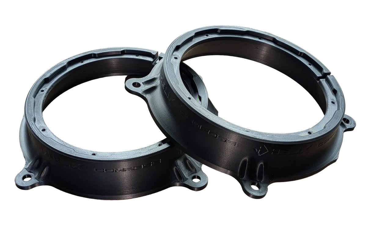 HELIX FlexMount CFMK200 full product view 8 inch adapter pair – MC Audio Sydney