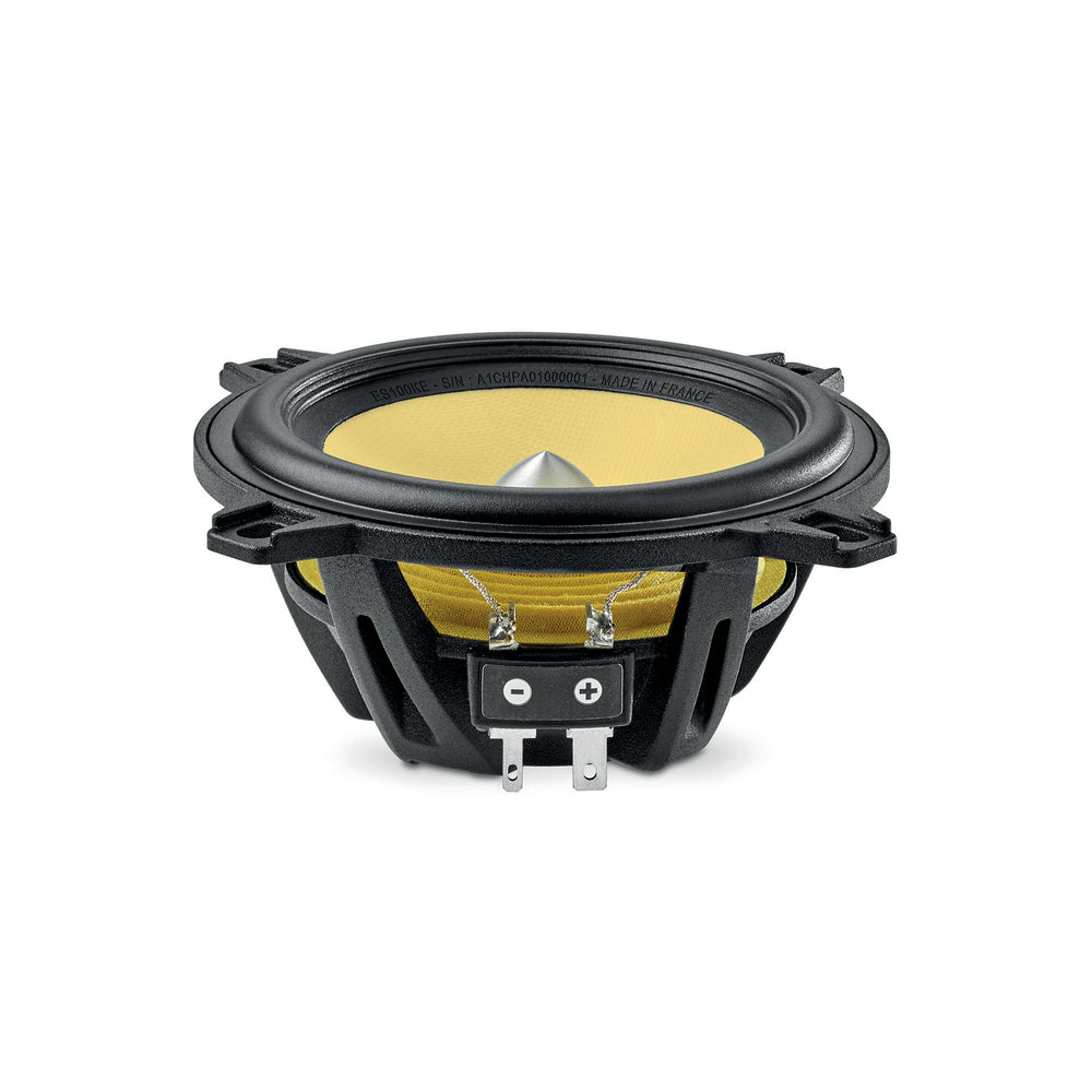 Focal ES 100 KE complete component layout with woofer tweeter and crossover – by MC Audio Sydney