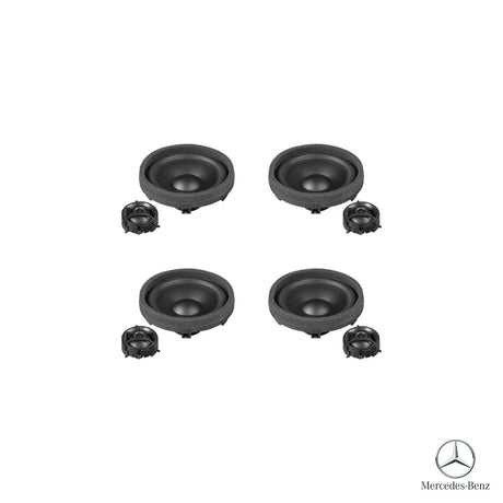 MATCH UP PnP speaker upgrade package for Mercedes-Benz C-Class W206 Burmester sound system – MC Audio Sydney