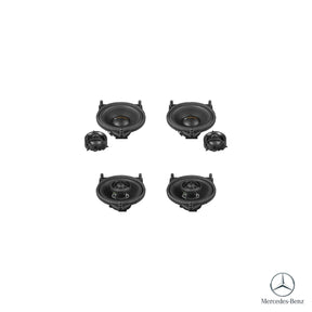 MATCH UP PnP speaker upgrade package for Mercedes GLC X253 Basic sound system – MC Audio Sydney