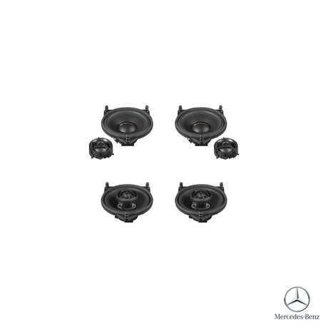 MATCH UP PnP speaker upgrade package for Mercedes GLC X253 Basic sound system – MC Audio Sydney