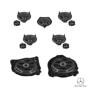 MATCH UP plug and play speaker and subwoofer upgrade package for Mercedes GLC X253 Burmester sound system – MC Audio Sydney