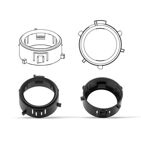 HELIX CFMK20 1 inch adapter pair layout for car audio upgrade – MC Audio Sydney