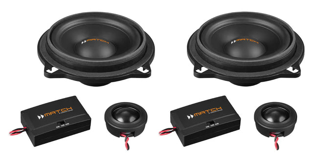 MATCH UP C42BMW-FRT.1 full 4” 2-way PnP component speaker set for BMW & MINI Type 1 – installed by MC Audio Sydney