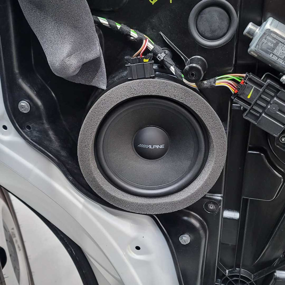 Alpine SPC-106T61 OEM-fit tweeters – Volkswagen T6.1 audio upgrade by MC Audio Sydney
