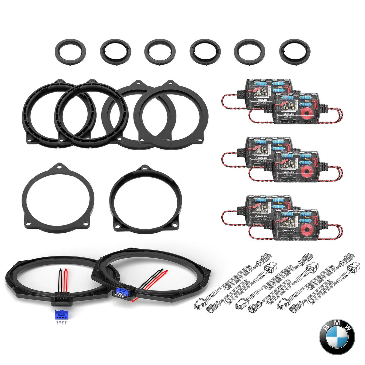 BMW Harman Kardon S0688 F Gen HELIX Ci3 speaker and subwoofer audio upgrade package – MC Audio Sydney