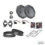 Audi A4 B9 HELIX Ci3 Ci5 front speaker upgrade for factory sound system – MC Audio Sydney