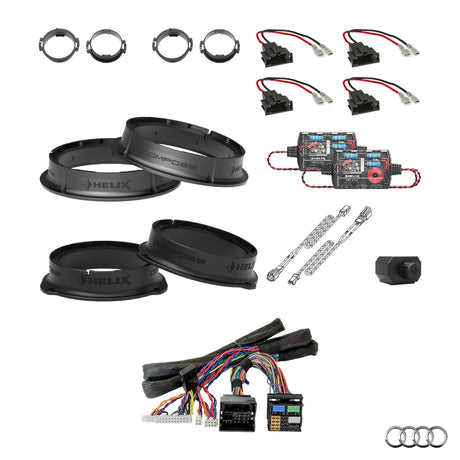 Audi A5 F5 AudiSound HELIX Ci3 Ci5 active speaker subwoofer and DSP amplifier upgrade package – MC Audio Sydney