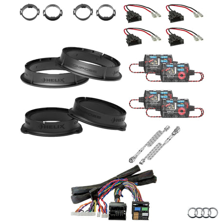 Audi A5 F5 AudiSound HELIX Ci3 speaker and DSP amplifier upgrade package – MC Audio Sydney