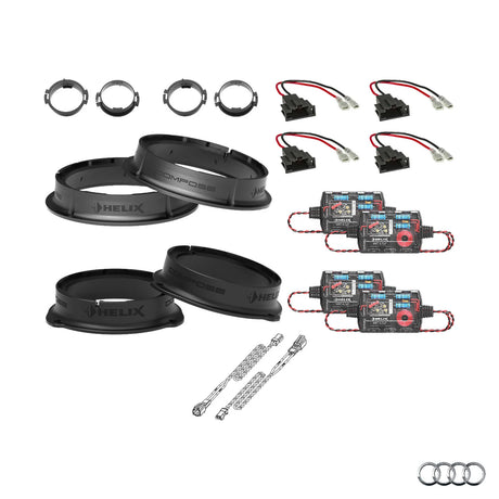 Audi A5 F5 HELIX Ci3 speaker upgrade for factory sound system – MC Audio Sydney