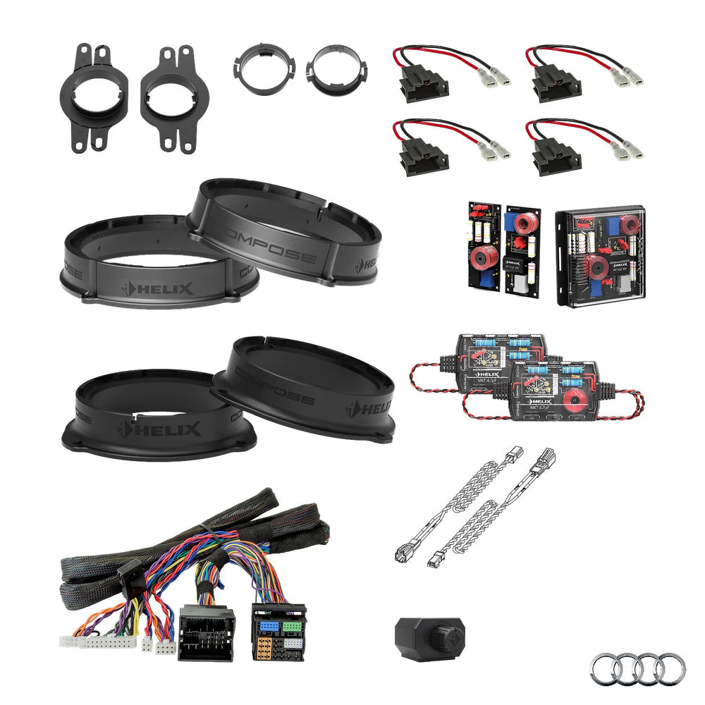 Audi A6 C9 AudiSound HELIX Ci3 Ci5 active speaker subwoofer and DSP amplifier upgrade package – MC Audio Sydney