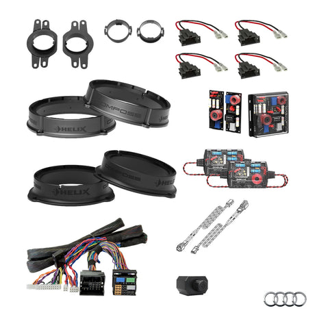 Audi A6 C9 AudiSound HELIX Ci3 Ci5 active speaker subwoofer and DSP amplifier upgrade package – MC Audio Sydney