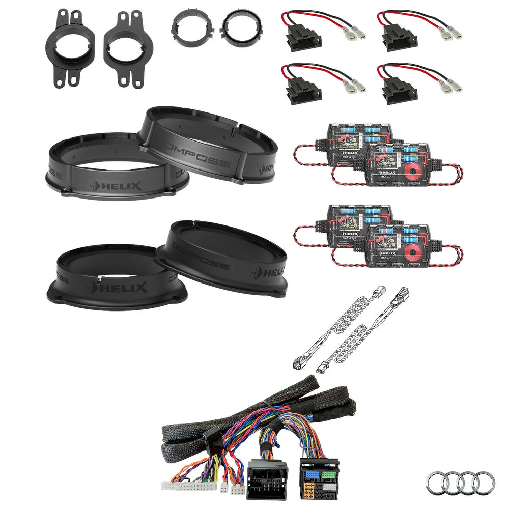 Audi A6 C9 AudiSound HELIX Ci3 speaker and DSP amplifier upgrade package – MC Audio Sydney