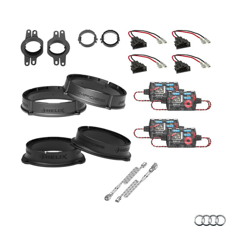 Audi A6 C9 HELIX Ci3 speaker upgrade for factory sound system – MC Audio Sydney