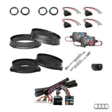 Audi Q2 GA AudiSound HELIX Ci3 Ci5 active speaker subwoofer and DSP amplifier upgrade package – MC Audio Sydney