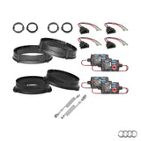 Audi Q3 F3 HELIX Ci3 speaker upgrade package with vehicle-specific factory integration – MC Audio Sydney