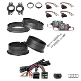 Audi Q5 FY AudiSound HELIX Ci3 Ci5 active speaker subwoofer and DSP amplifier upgrade package – MC Audio Sydney