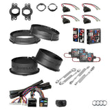 Audi Q5 FY AudiSound HELIX Ci3 Ci5 speaker subwoofer and DSP amplifier upgrade package – MC Audio Sydney