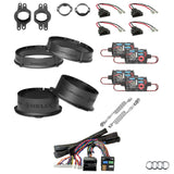 Audi Q5 FY AudiSound HELIX Ci3 speaker and DSP amplifier upgrade package – MC Audio Sydney