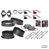 Audi Q7 4M HELIX Ci3 Ci5 speaker upgrade package with vehicle-specific integration – MC Audio Sydney